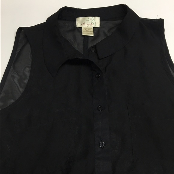Liberty Love sheer sleeveless top - Picture 2 of 3