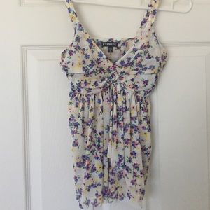 Floral tank top