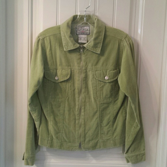 Green Velvety Jacket