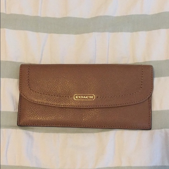 Leather Coach Wallet