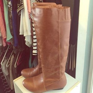 Caramel Knee Boots