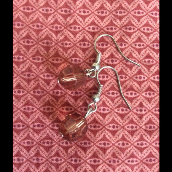Dark Coral Dangles