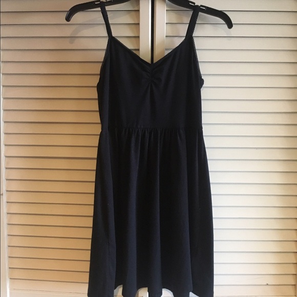 Black skater dress