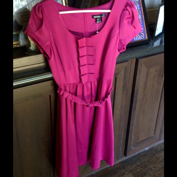 Pink Ruffled Kensie Dress