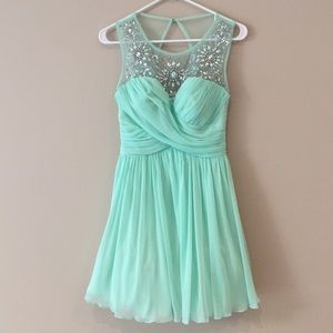 Mint Blue/Green Dress