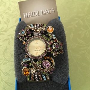 Heidi Daus signature collection watch.