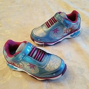 Brand New Light Up Frozen Sneakers