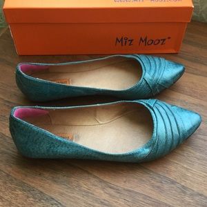 Miz Mooz Wallis flats, blue