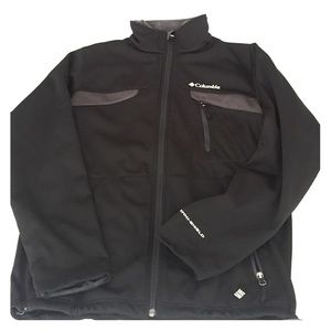 Columbia black all weather jacket