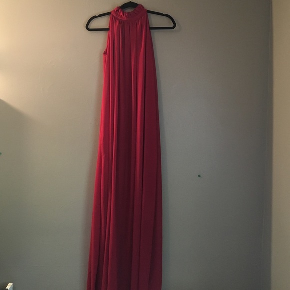 Maroon maxi dress, New with tags!