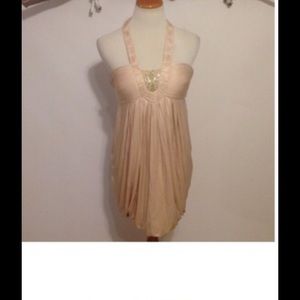 BCBGMaxAzria Dresses - Blush Bubble Hem Dress BCBGMaxAzria Dresses - Blush Bubble Hem Dress