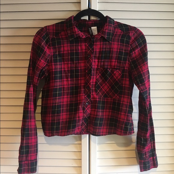Plaid button up