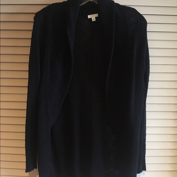 Black cardigan