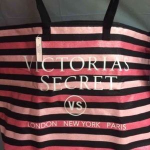 Victoria's Secret glitter tote