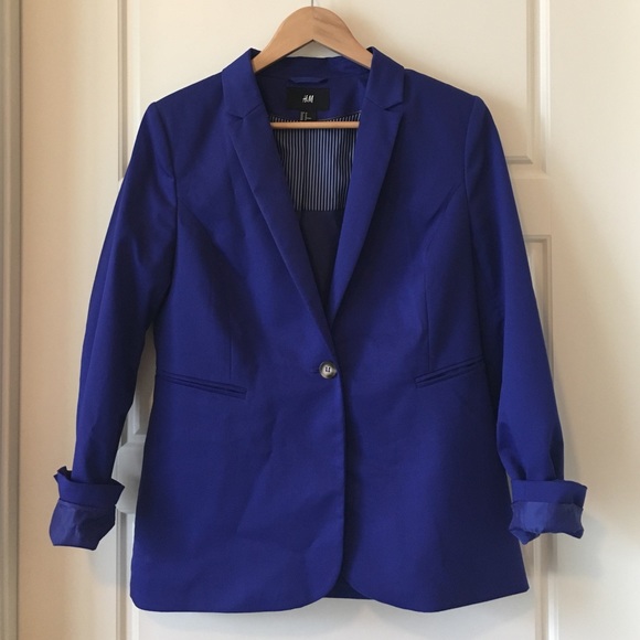H&M Cobalt Blue Blazer