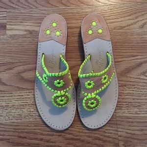 Jack Rogers highlighter sandals