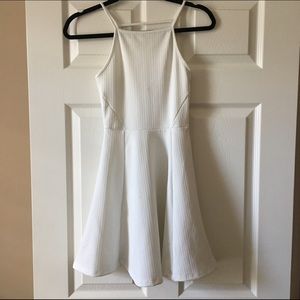 H&M White Skater Dress
