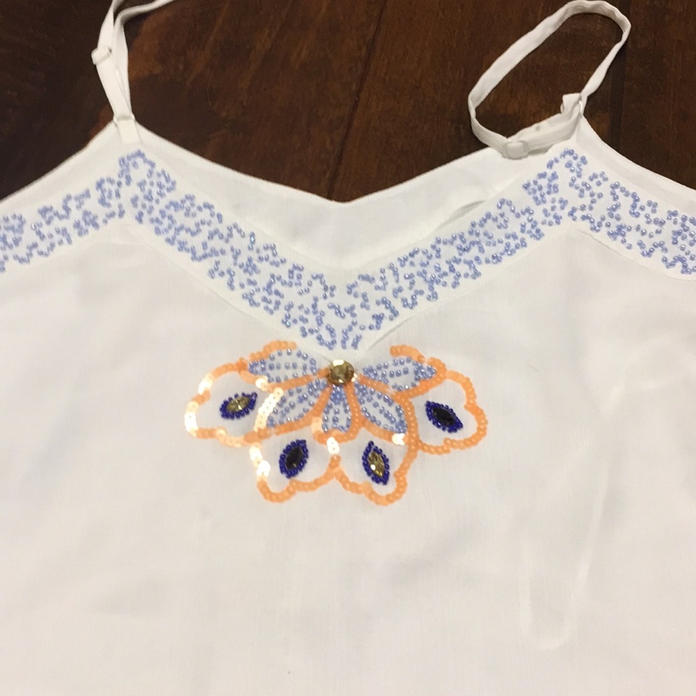 Beaded tank - Picture 7 of 8