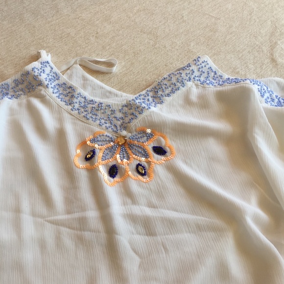 Beaded tank - Picture 6 of 8