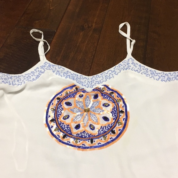 Beaded tank - Picture 4 of 8