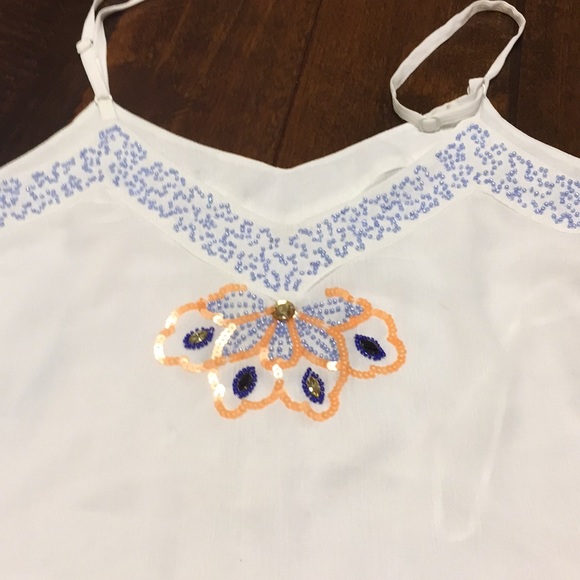 Beaded tank - Picture 7 of 8