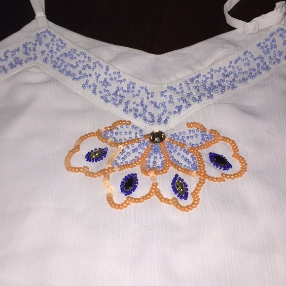 Beaded tank - Picture 3 of 8
