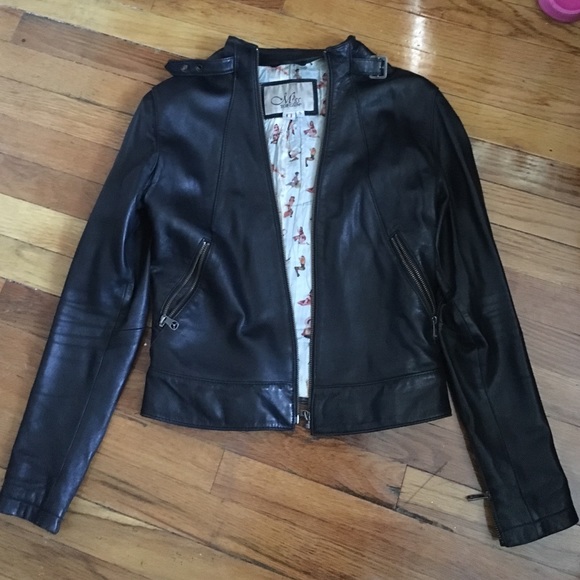 Top gun leather jacket