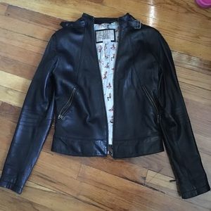 Top gun leather jacket