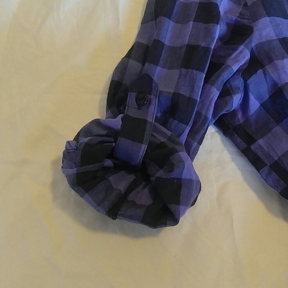 BeBop Plaid tunic top - Picture 3 of 4