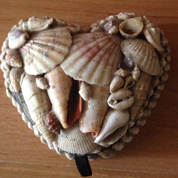 Seashell jewelry box