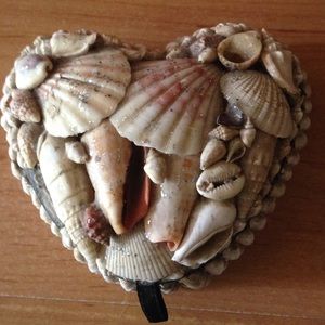 Seashell jewelry box