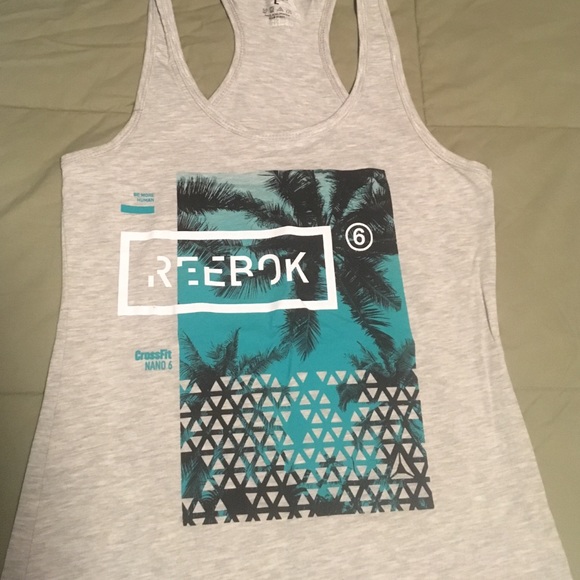 Reebok Crossfit gray tank - Size L - Runs small
