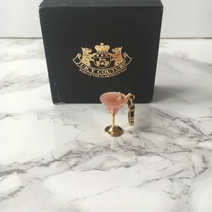 Juicy Couture Martini Glass Charm