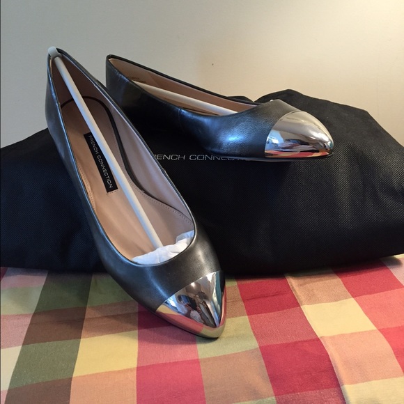 French Connection "Georgia" Flats•9.5M/39.5•Grey