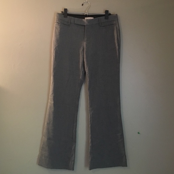 GAP Modern Boot-Cut Pants, gray