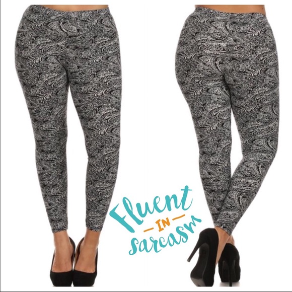 PLUS SIZE LEGGINGS! - Picture 2 of 2