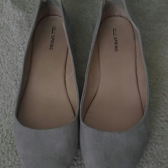 Grey flats