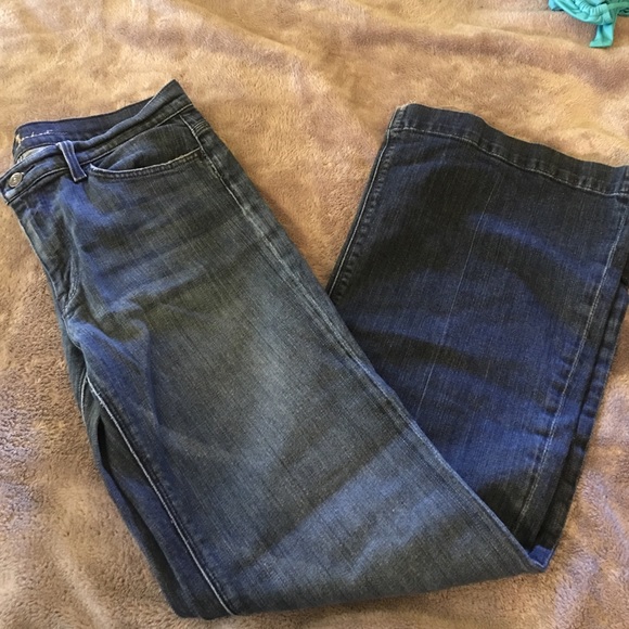 7 for all mankind wide leg Jean