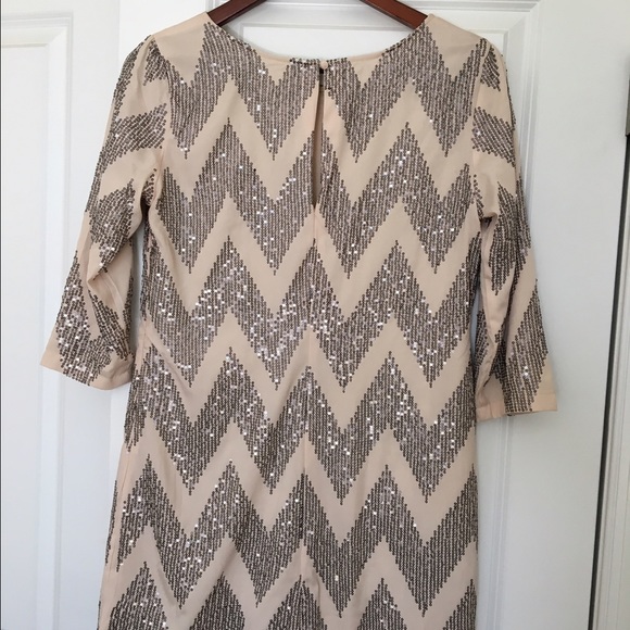 Sequin chevron shift dress - Picture 4 of 4