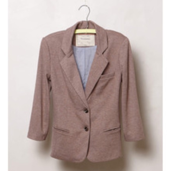 Anthropologie Cartonnier Triblend Blazer XS