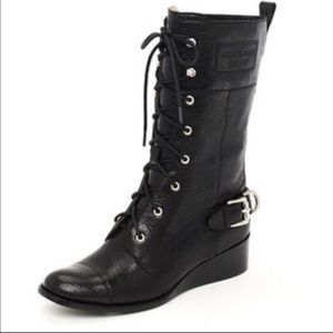 Michael Kors Woodley Combat Boots