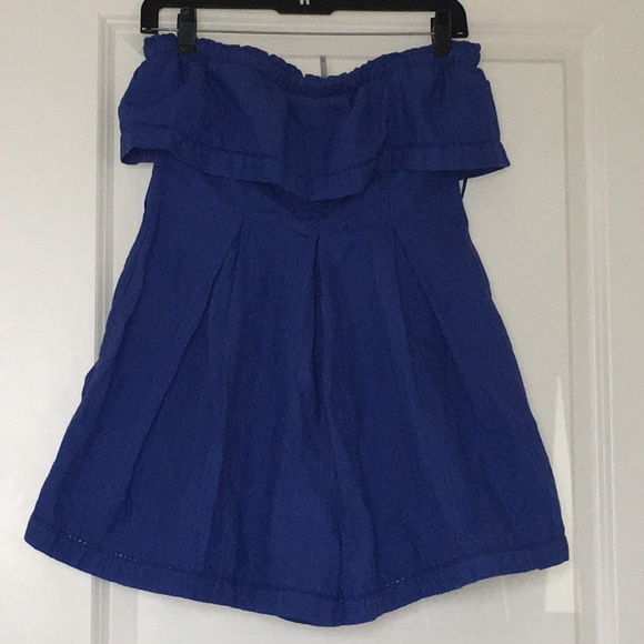 Cobalt blue Free People romper