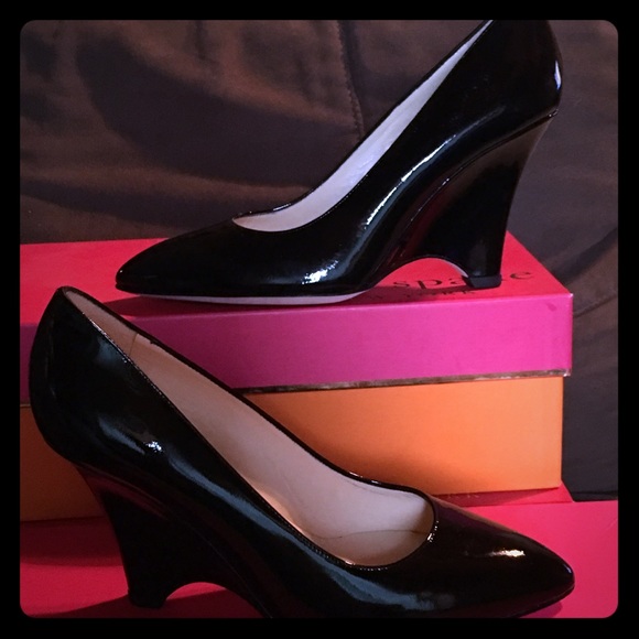Beautiful black Kate spade heels