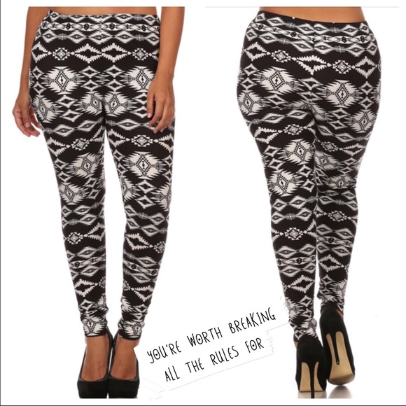 PLUS SIZE LEGGINGS! - Picture 2 of 2