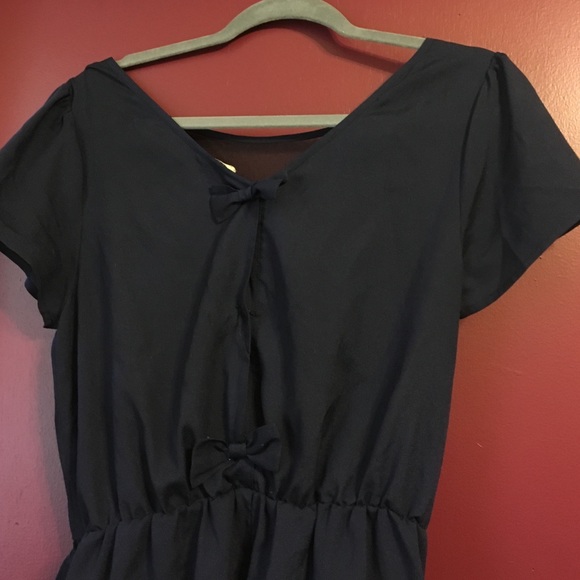 Navy blue romper - Picture 3 of 3