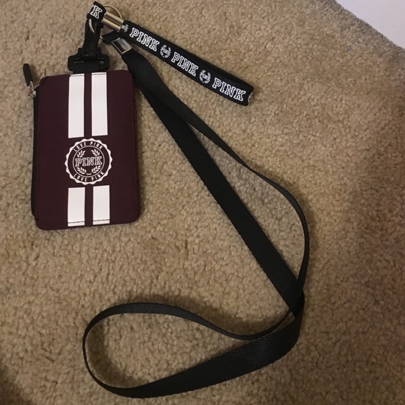 VS PINK Limited Edition Lanyard/ID holder
