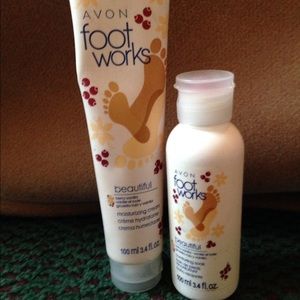 Foot works bundle, berry vanilla.