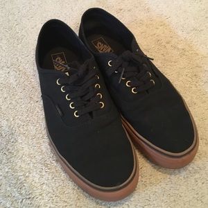 MENS Black Gumbo Vans