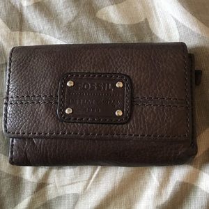 Fossil Leather wallet - Brown