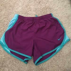 Nike dry fit athletic shorts.